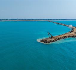 پروژه موج شکن گناوه